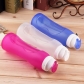 Medical-grade 500ml Folding Silicone Water Bottle for Hiking Portable Water Bag for Outdoor Running